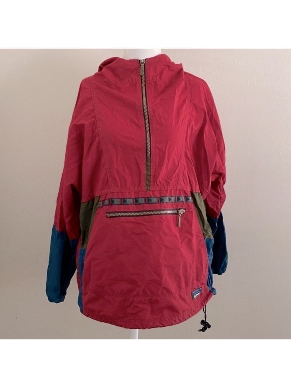 L.L. Bean vintage 90’s pullover windbreaker
